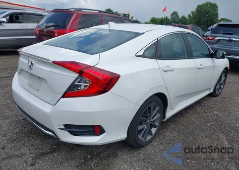 2019 Honda Civic Ex z USA, uszkodzony, nr VIN 19XFC1F32KE000617